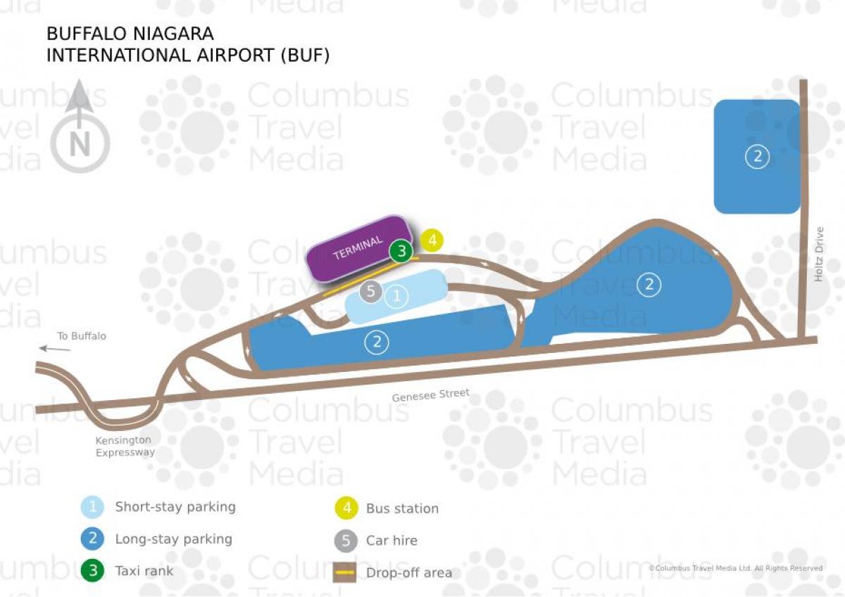Mapa de Búfala Dubai international airport