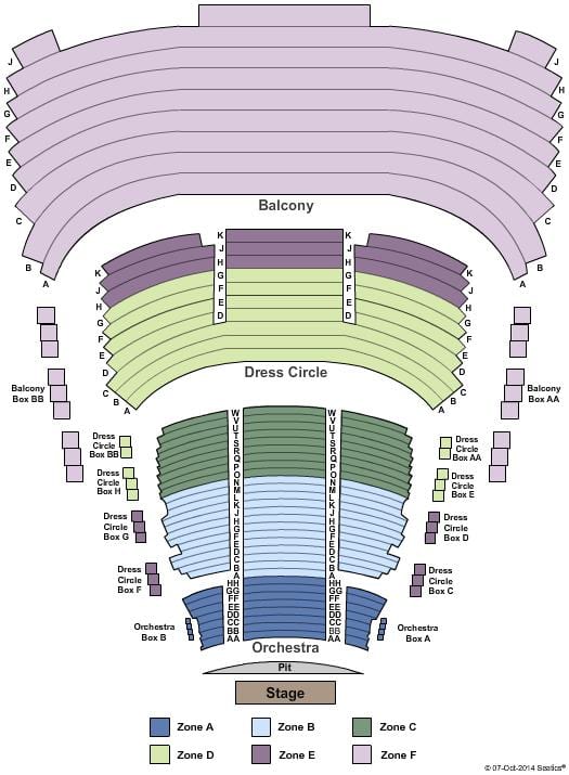 Mapa de la Princesa de Gal·les Teatre