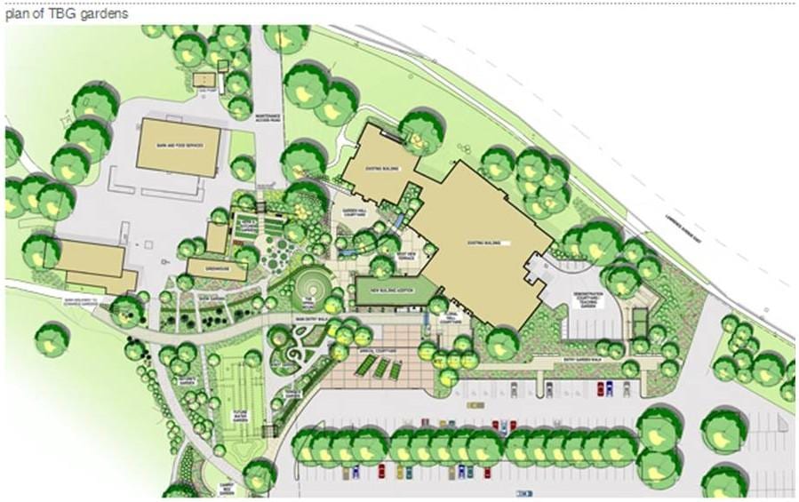 Mapa de Toronto jardí botànic
