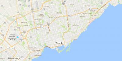 Mapa de Guildwood districte de Toronto