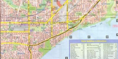 Mapa de Kingston carretera Ontarion