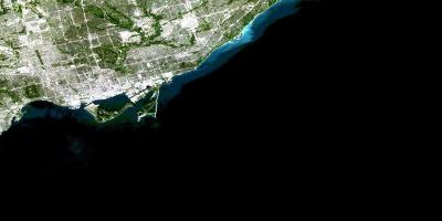Mapa de Toronto satèl·lit