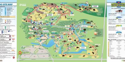 Mapa del zoo de Toronto